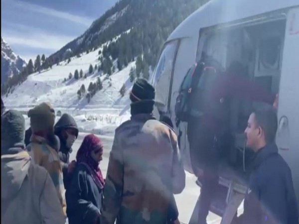 Airlifting operation in J-K's Gurez Valley