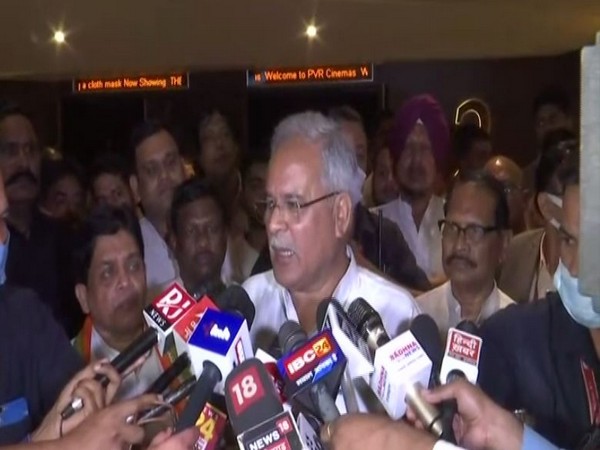 Chhattisgarh Chief Minister Bhupesh Baghel (Photo/ANI)