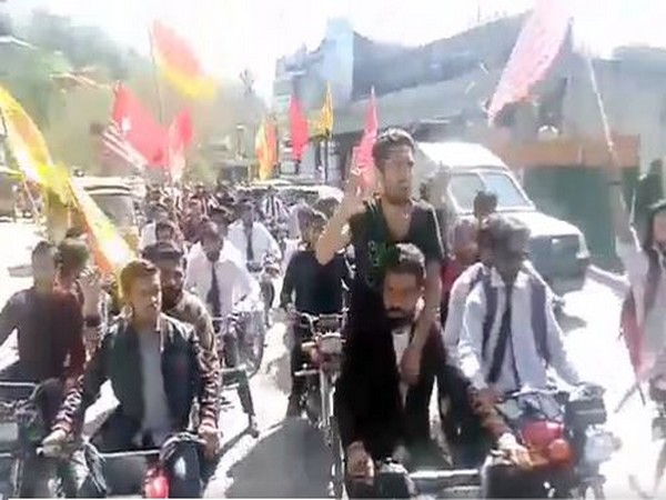 United Kashmir People's National Party organises rally in PoK's Muzaffarabad (Photo/Twitter: Sajid Hussain)