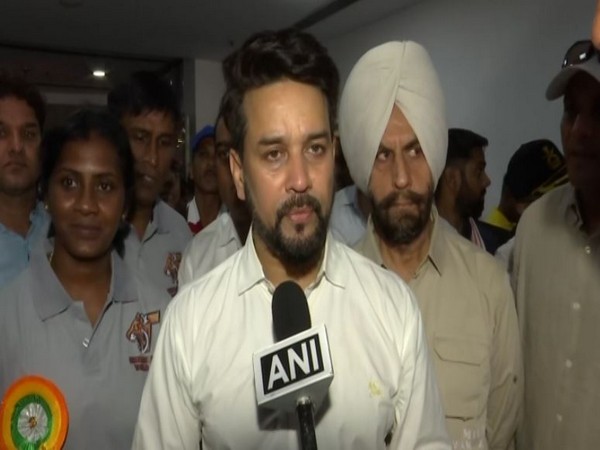 Union Sports and Youth affairs minister Anurag Thakur (Photo: ANI)