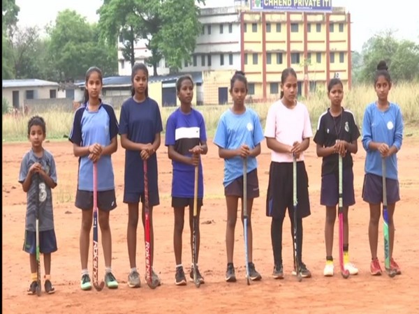 Children of Rourkela playing hockey (Photo/ANI)