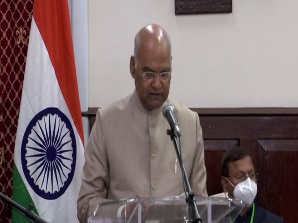 Indian President Ram Nath Kovind addressing the parliament of Saint Vincent and the Grenadines (SVG)