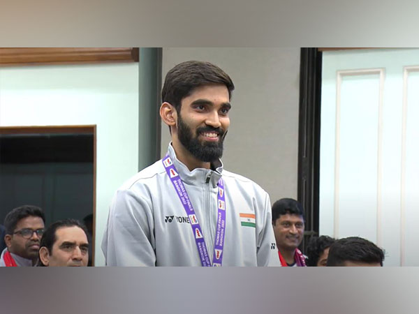 Indian shuttler Kidambi Srikanth (Photo/PMO)