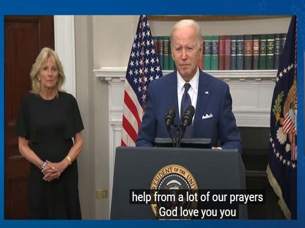 US President Joe Biden delivers remarks on elementary school shooting in Uvalde