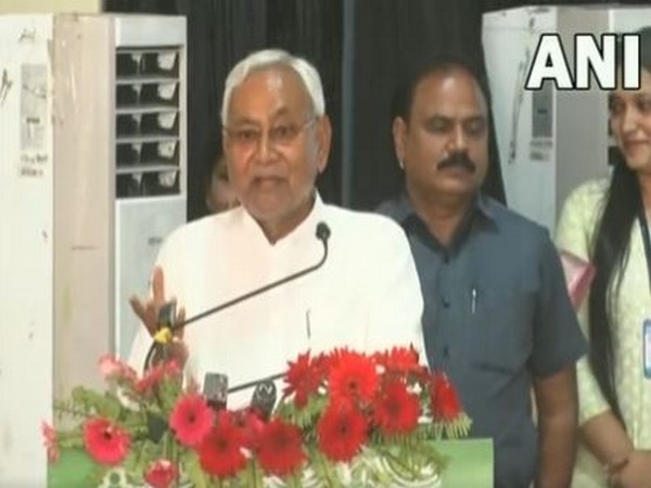 Bihar Chief Minister Nitish Kumar in Patna (Photo/ANI)