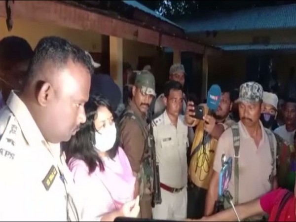 A visual from the incident