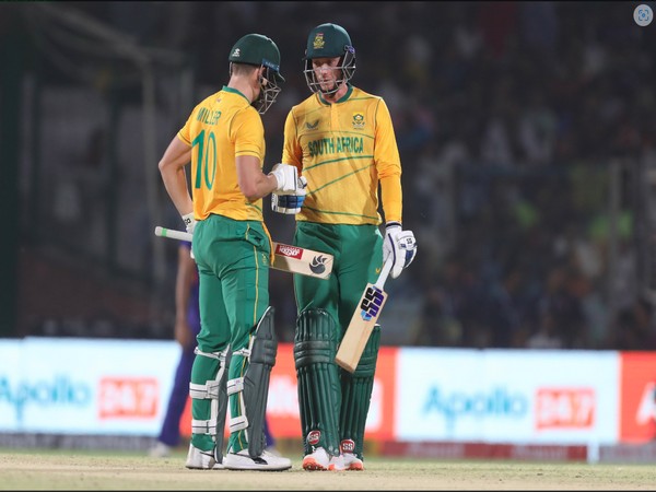 David Miller and Rassie van der Dussen (Photo: ICC/ Twitter)
