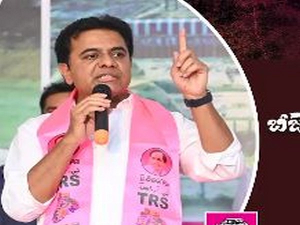 Telangana Rashtra Samithi (TRS) working president  KT Rama Rao