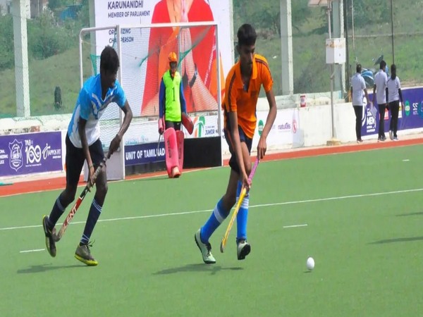 Players in action on Day 4 of Junior National Championship (Image: Hockey India)