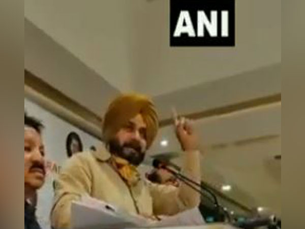 Punjab Congress president Navjot Singh Sidhu (Photo/ANI)