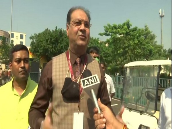 UP Minister Mohsin Raza speaking to ANI in Lucknow on Tuesday. [Photo/ANI]