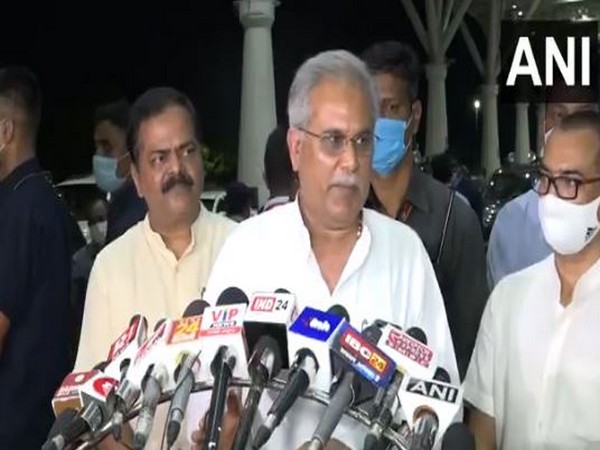 Chhattisgarh Chief Minister Bhupesh Baghel (Photo/ANI)