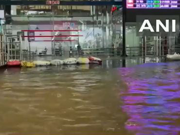 Visakhapatnam airport faces severe waterlogging due to cyclone 'Gulab'