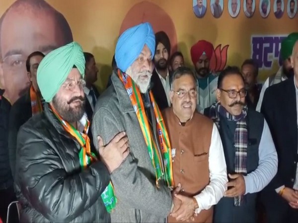 Punjab MLA Balwinder Singh Laddi joined BJP on Friday. (Photo/ANI)