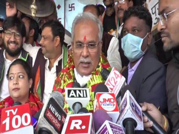 Chhattisgarh CM Bhupesh Baghel. (Photo/ANI)