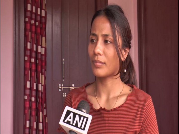 Laishram Surbala Devi, the gold medalist at GAMMA World Championship 2021. (Photos/ANI)