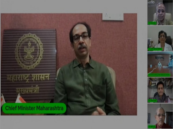 Maharashtra Chief Minister Uddhav Thackeray at the launch of webinar