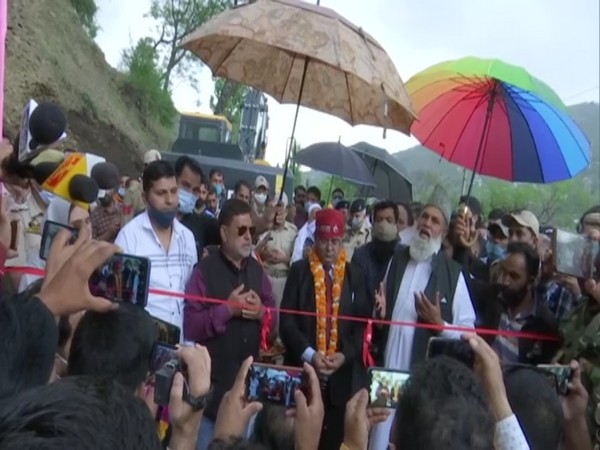 District Development Commissioner Rajouri, Rajesh K Shavan kickstarts double- lanning work on Rajouri- Thanamandi- Surankote Road