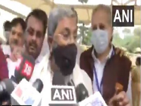 Leader of Opposition in Karnataka Assembly, Siddaramaiah. (Photo/ANI)