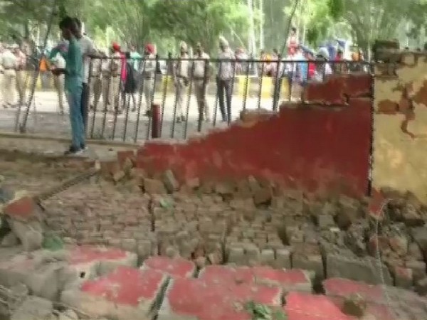 As many as 21 Air Force job aspirants were injured during an employment drive on Monday in Jalandhar, Punjab. (Photo/ANI)