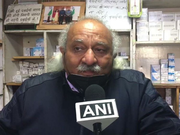 Anup Khanna, President of Noida Medical Association, speaking to ANI on Saturday.