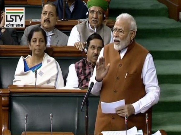 Prime Minister Narendra Modi in Lok Sabha on Thursday