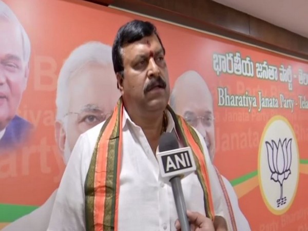 Ponguleti Sudhakar Reddy, BJP Core Committee Member while speaking to ANI on Thursday (Photo/ANI)