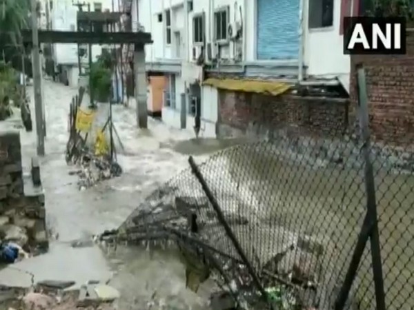 Visuals from Reddy Colony, Champapet in Hyderabad. (Photo/ANI)