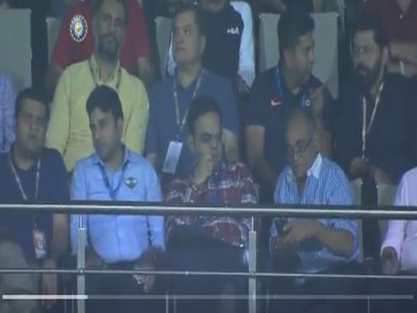 Arun Singh Dhumal and Jay Shah in attendance for match between India and Bangladesh (Photo/ BCCI Twitter)