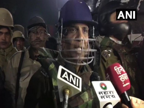 Ajay Anand, ADG law and order (Agra Zone) while speaking to the reporters on Sunday (Photo/ANI)