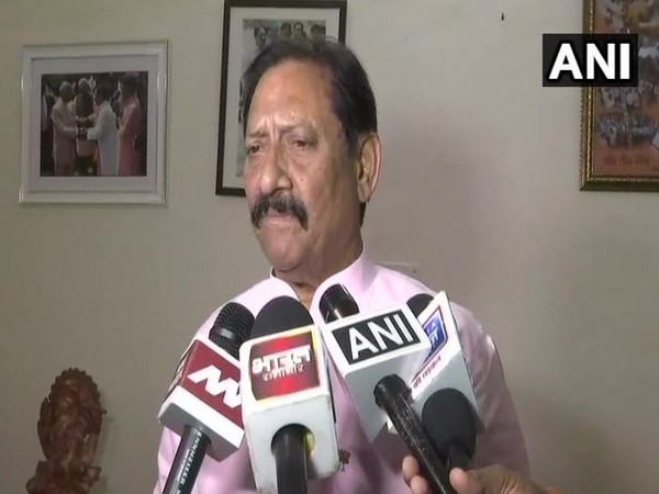 Home Guard Minister Chetan Chauhan while speaking to reporters (Photo/ANI)