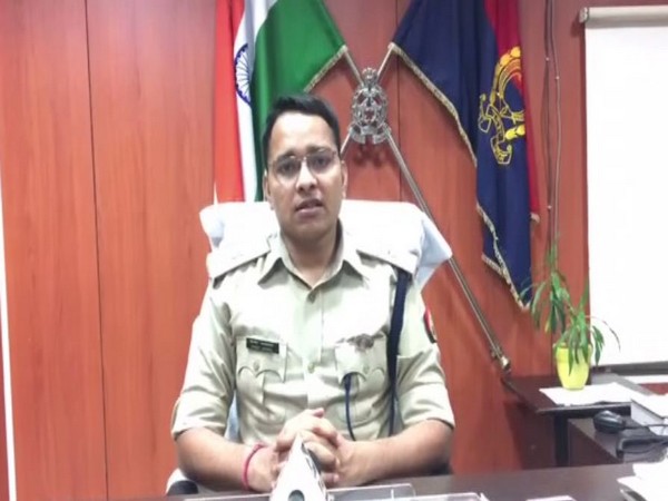 Assistant Commissioner of Police, Vineet Jaiswal while speaking to ANI. (Photo/ANI)