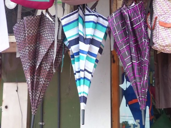 Visual from wholesale and retail umbrella shop in Kochi (Photo/ANI)