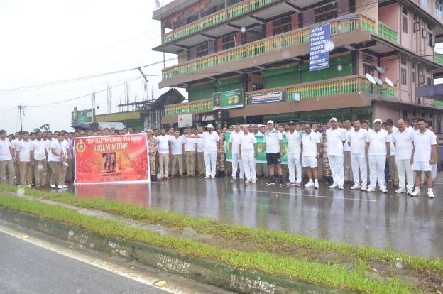  ITBP kick starts a week-long celebration commemorating Kargil Vijay Diwas on Tuesday (Photo/ANI)