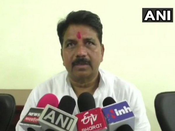 Madhya Pradesh Minister Bala Bachchan while speaking to the reporters. (Photo/ANI)