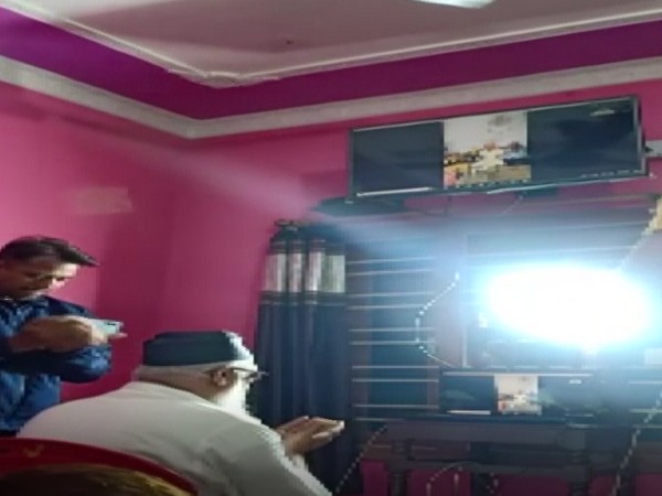 Rituals of wedding performed amid lockdown in the wake of COVID-19 (Photo/ANI)