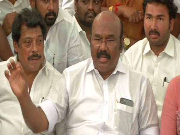 Fisheries Minister D Jayakumar while speaking to ANI on Friday (Photo/ANI)