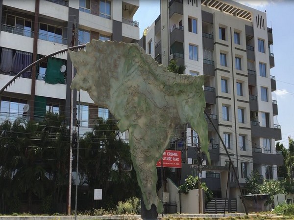 Visual from Footi Kothi area in Indore (ANI)