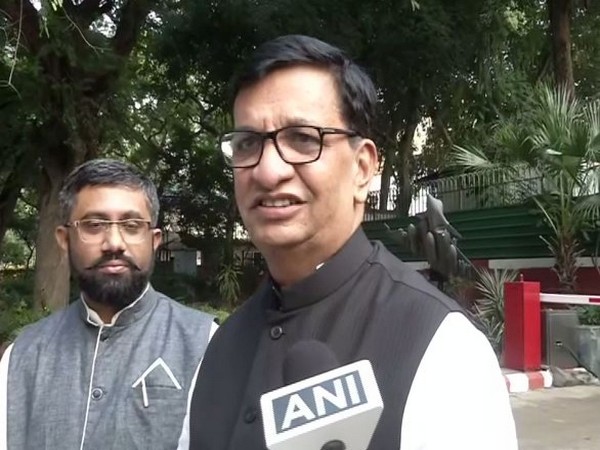 Congress leader Balasaheb Thorat speaking to ANI (Photo/ANI)