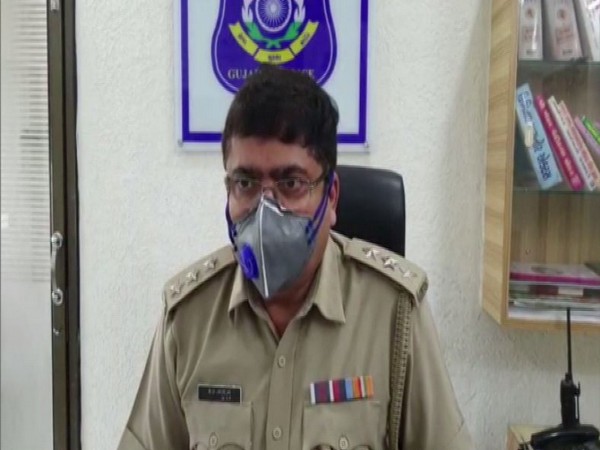 B. De Jadeja, Deputy Superintendent of Police (DYSP), Anand in conversation with ANI. (Photo/ANI)