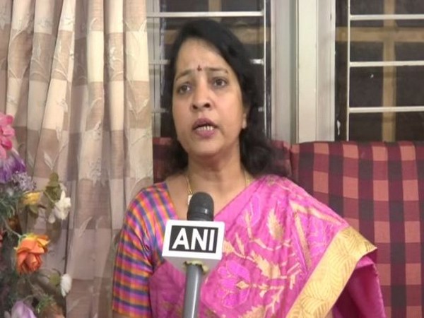 Women's rights activist Varalaxami speaking to ANI on Friday (Photo/ANI)
