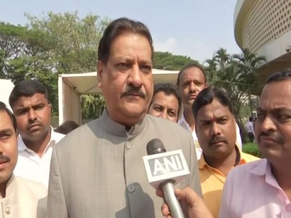 Congress leader Prithviraj Chavan speaking to ANI in Mumbai on Wednesday (Photo/ANI)