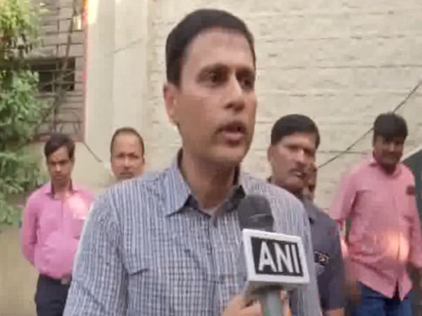 Dr Rajat Kumar, Chief Electoral Officer(CEO) of Telangana while speaking to ANI on Thursday. Photo/ANI