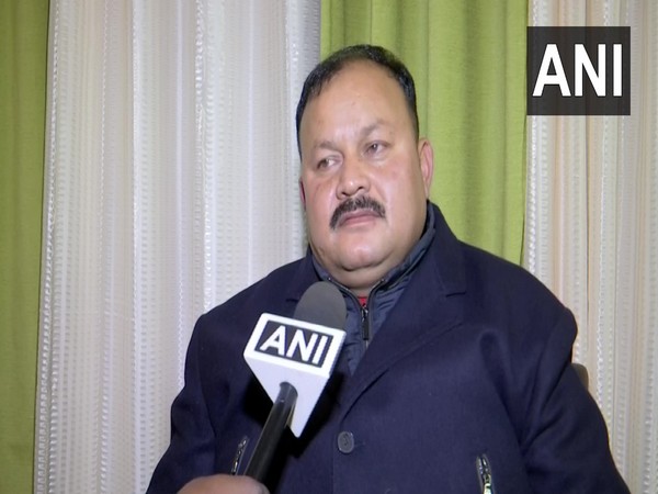 MLA Harish Dhami while speaking to ANI on Saturday (Photo/ANI)