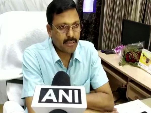 Rampur District Magistrate Anjanaya Kumar Singh speaking to ANI in Rampur on Tuesday. Photo/ANI