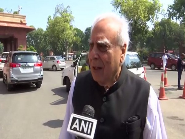 Senior Congress leader Kapil Sibal on Monday (Photo/ANI)