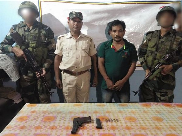 A tiger poacher was arrested on Saturday in Dhubri district. Photo/ANI