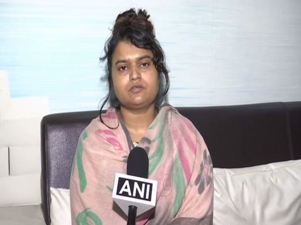 Neetu Nishad speaking to ANI in Lucknow on Thursday. Photo/ANI