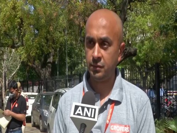 Albinder Dhindsa, CEO, Grofers, speaking to ANI on Wednesday.
