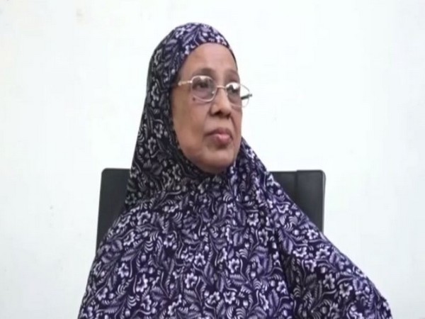 Asiya Begum speaks to ANI in Aurangabad on Thursday. [Photo/ANI] 